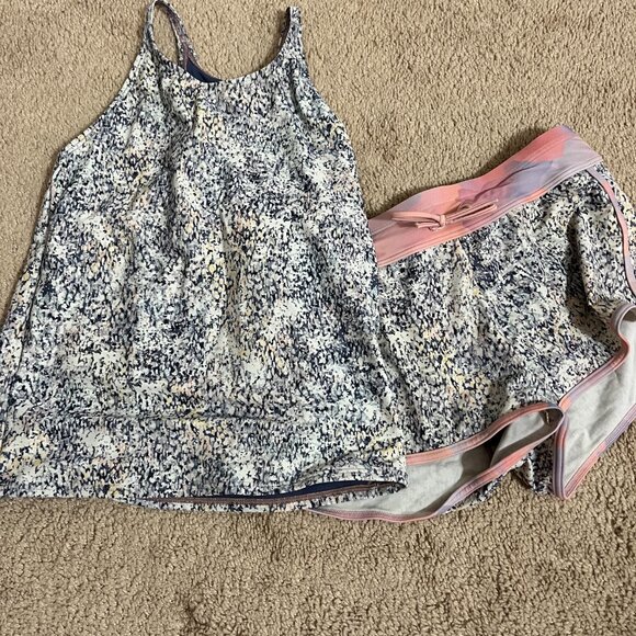 Girl's ATHLETA XL Swimsuit Set